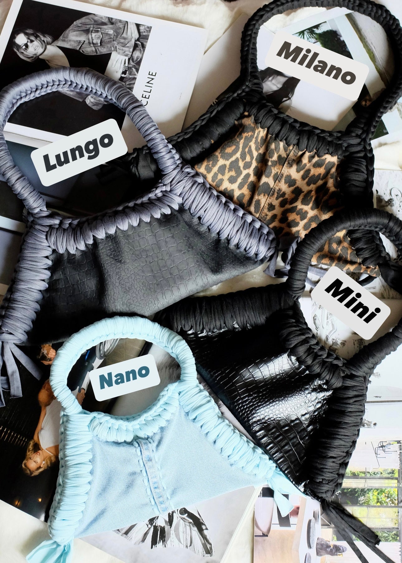 Sac personnalisé Milan (imprimés animaux)