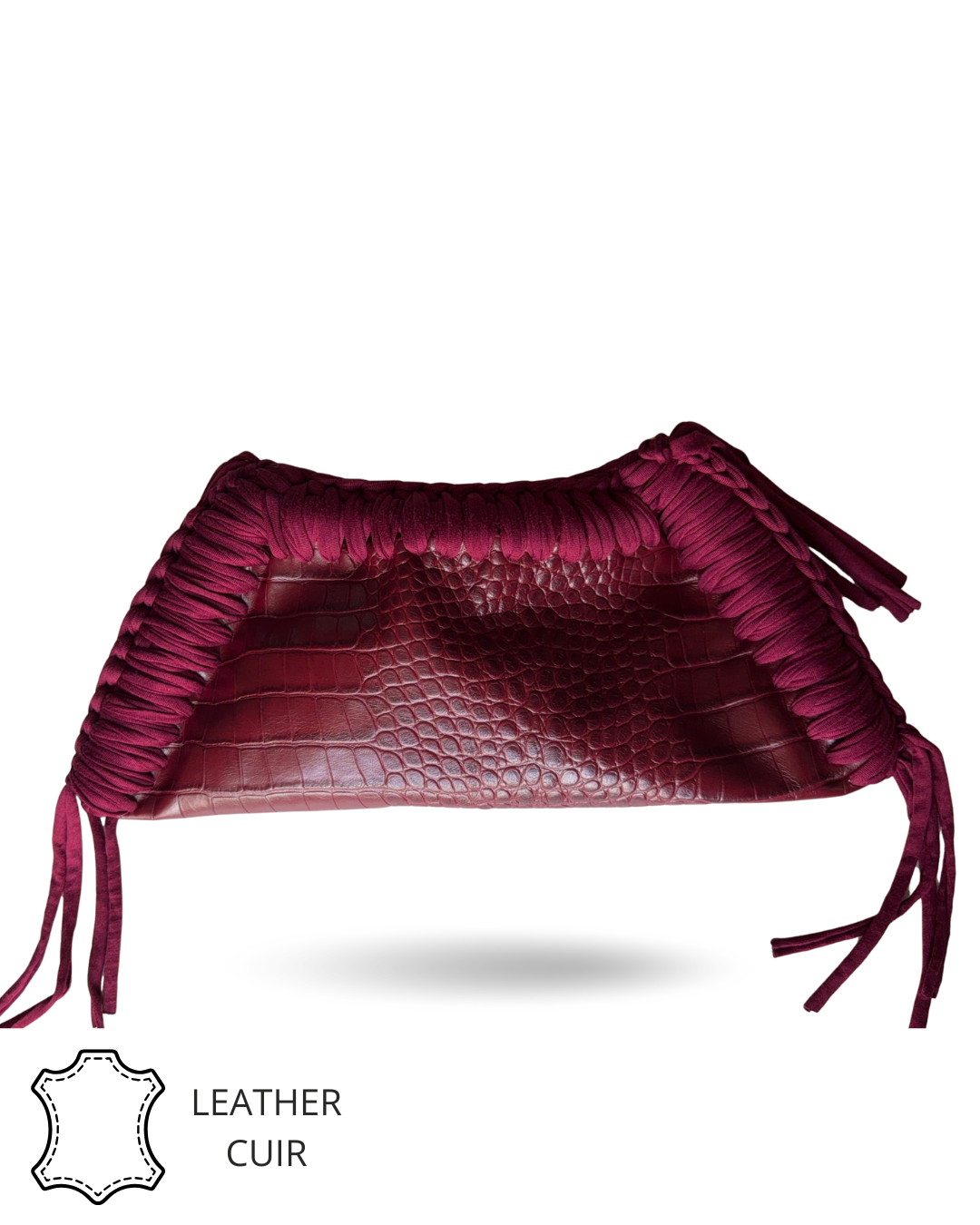 Clutch New York (cuir)