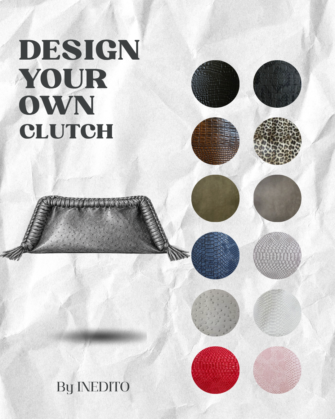 Clutch personalizzata