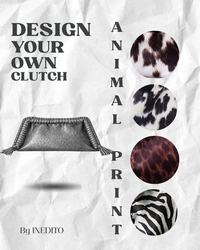 Personalized Clutch bag (animal prints)
